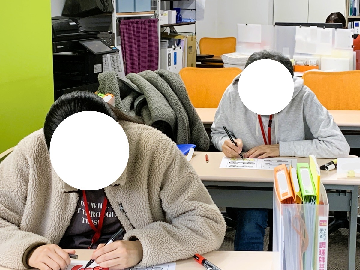 手描きPOP講座の様子