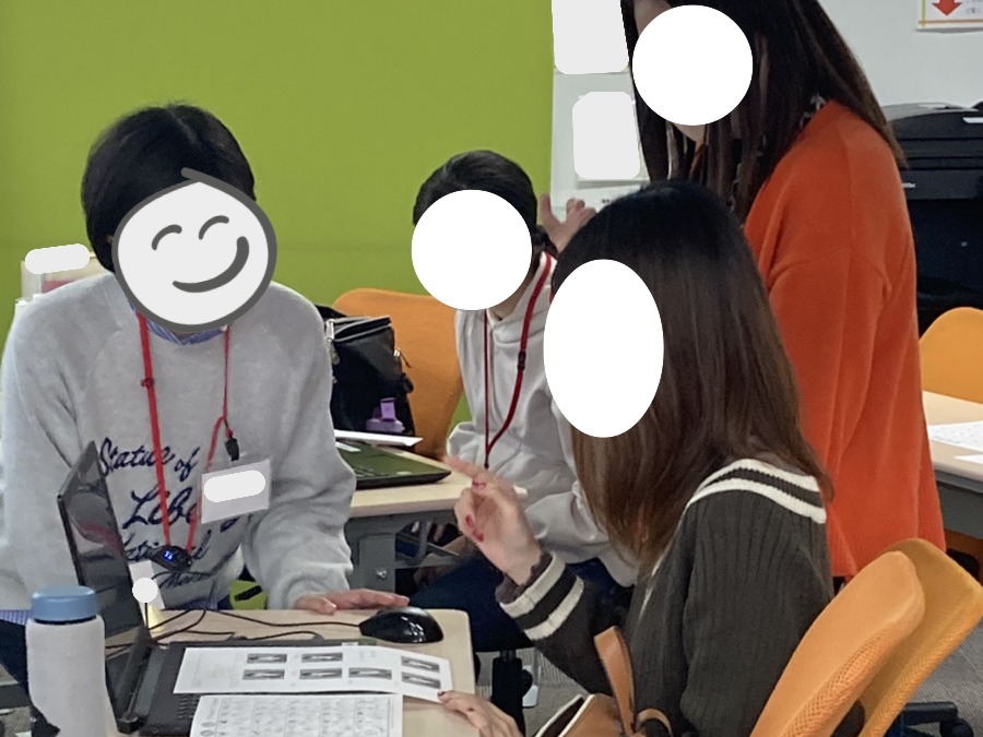 手話レクの様子