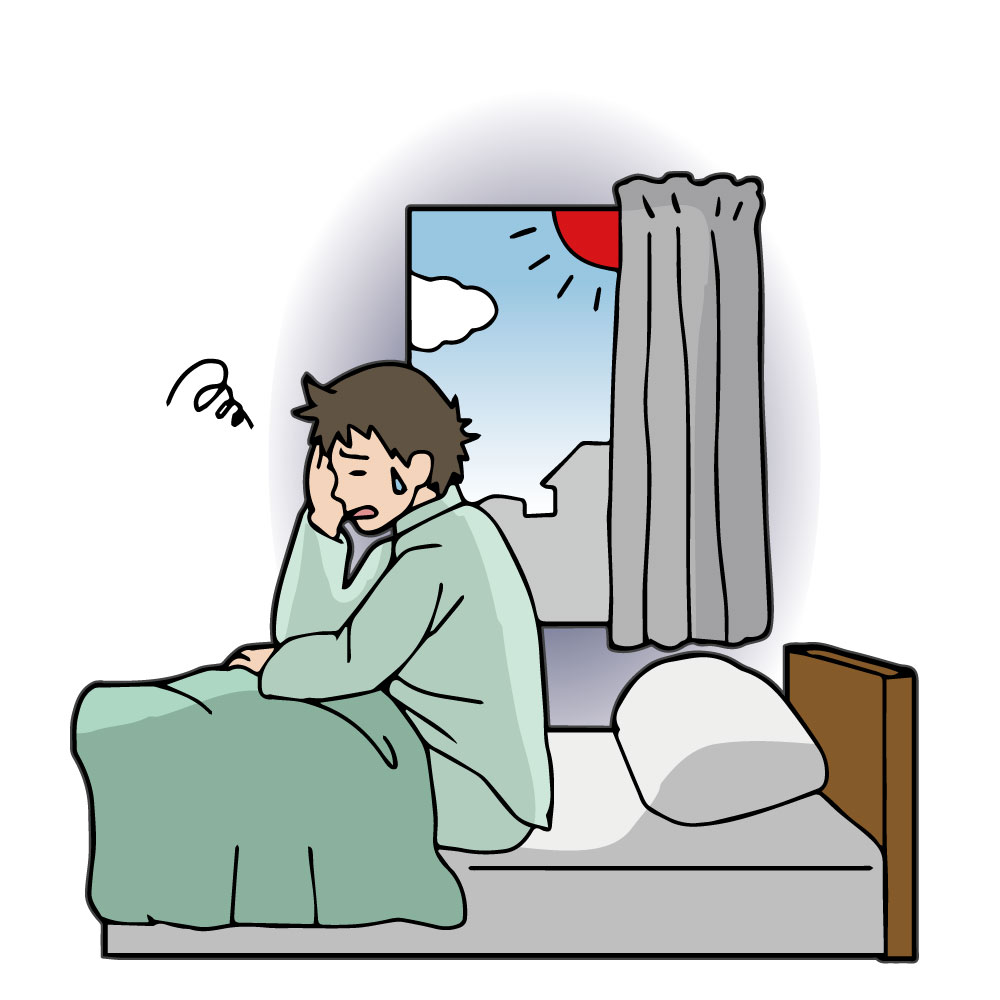 朝起きれない人