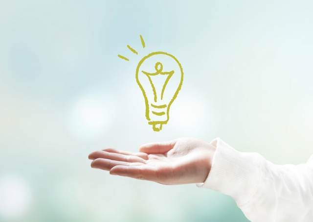手の平とひらめき