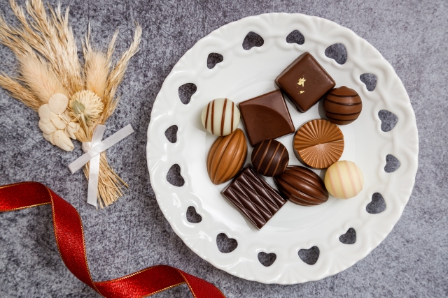 バレンタインチョコの写真