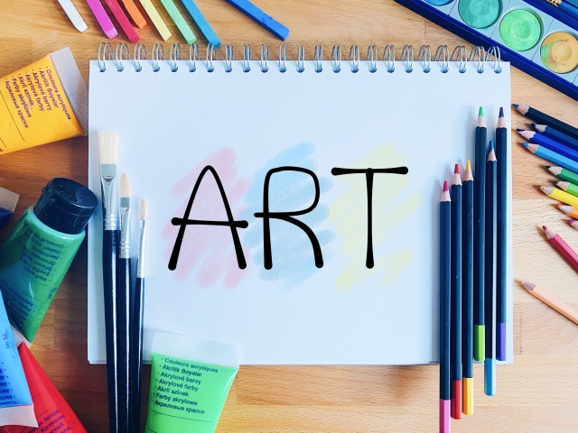 ARTの文字