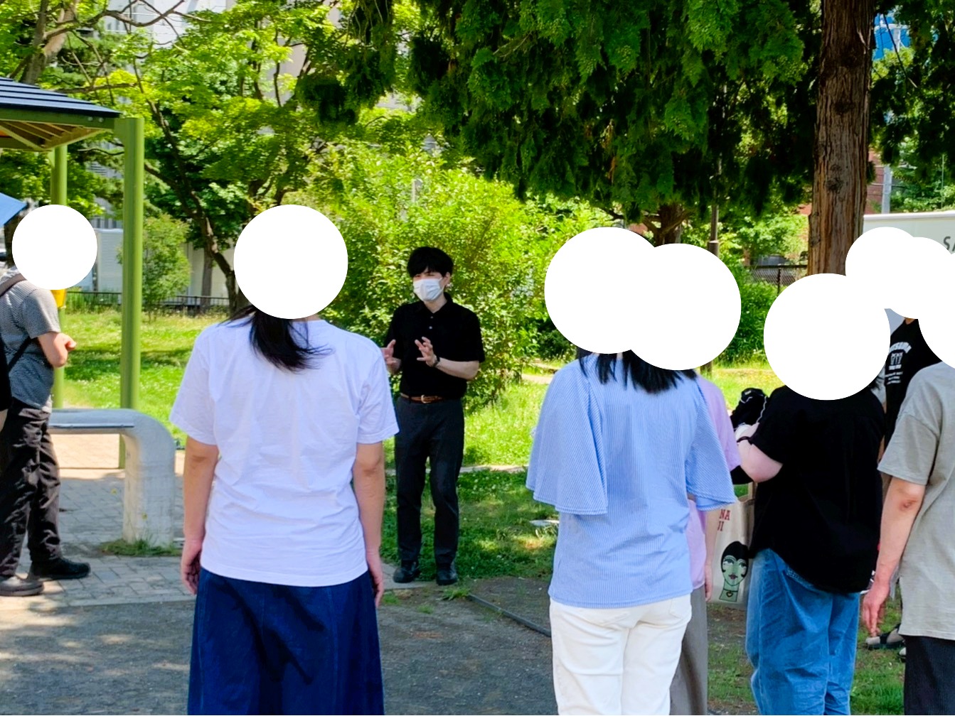 避難訓練の様子