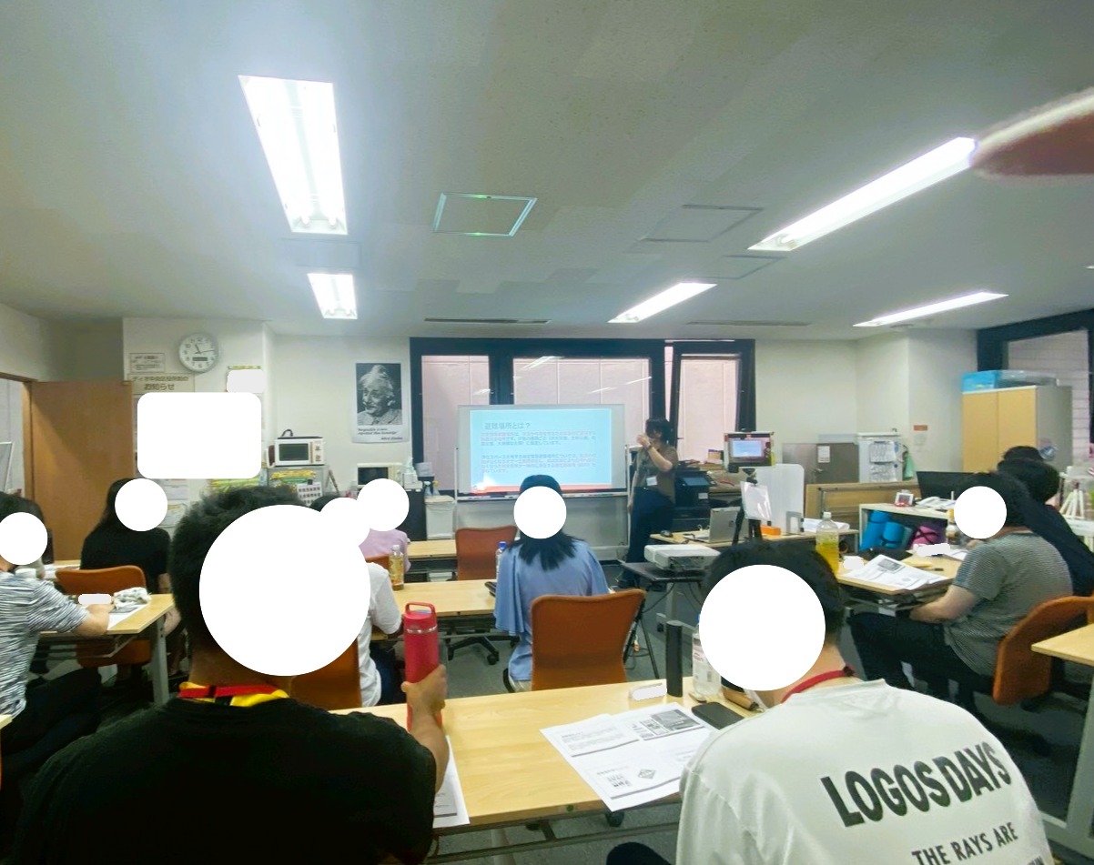 避難訓練の講義