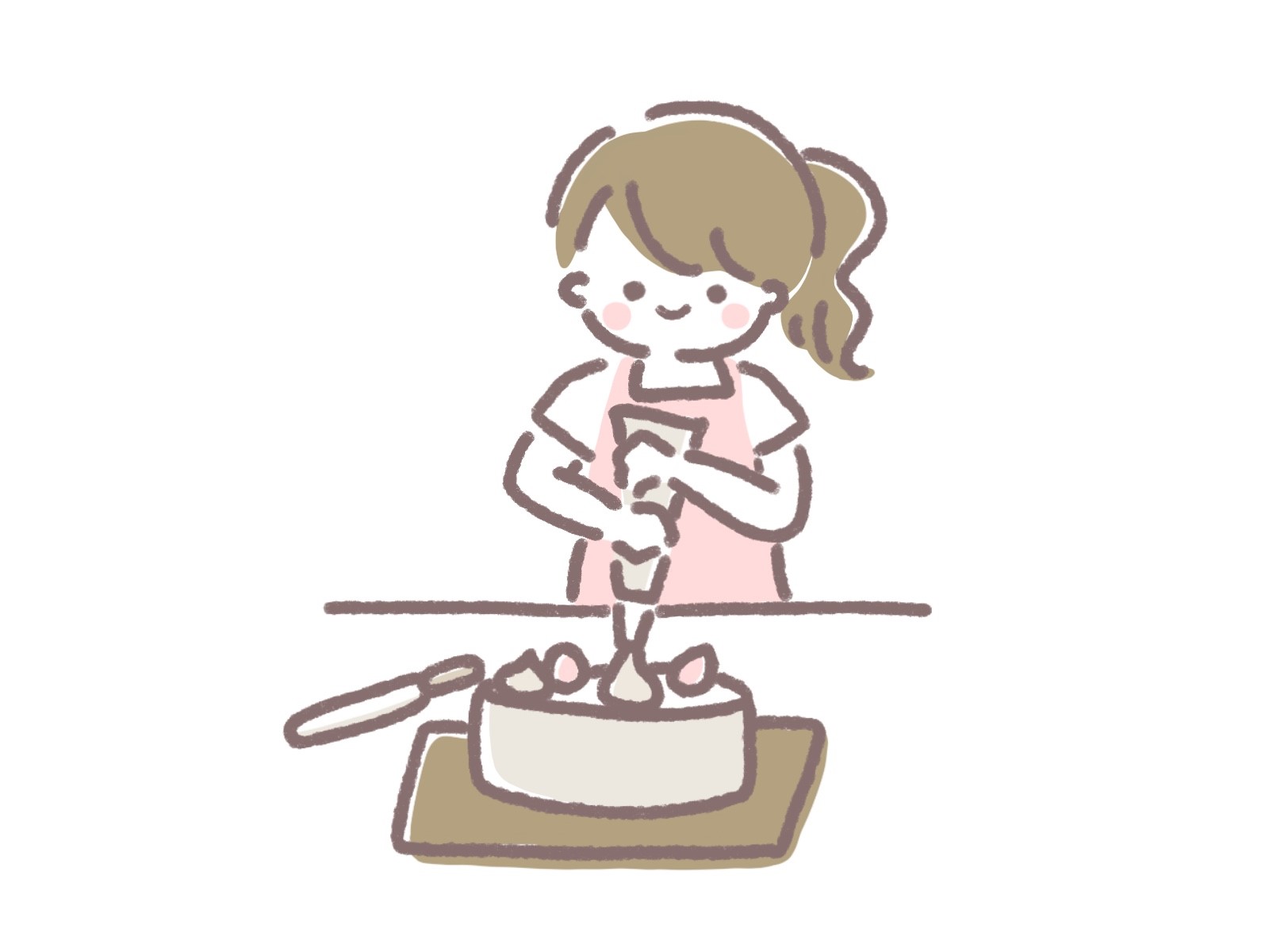 女の子 ケーキ