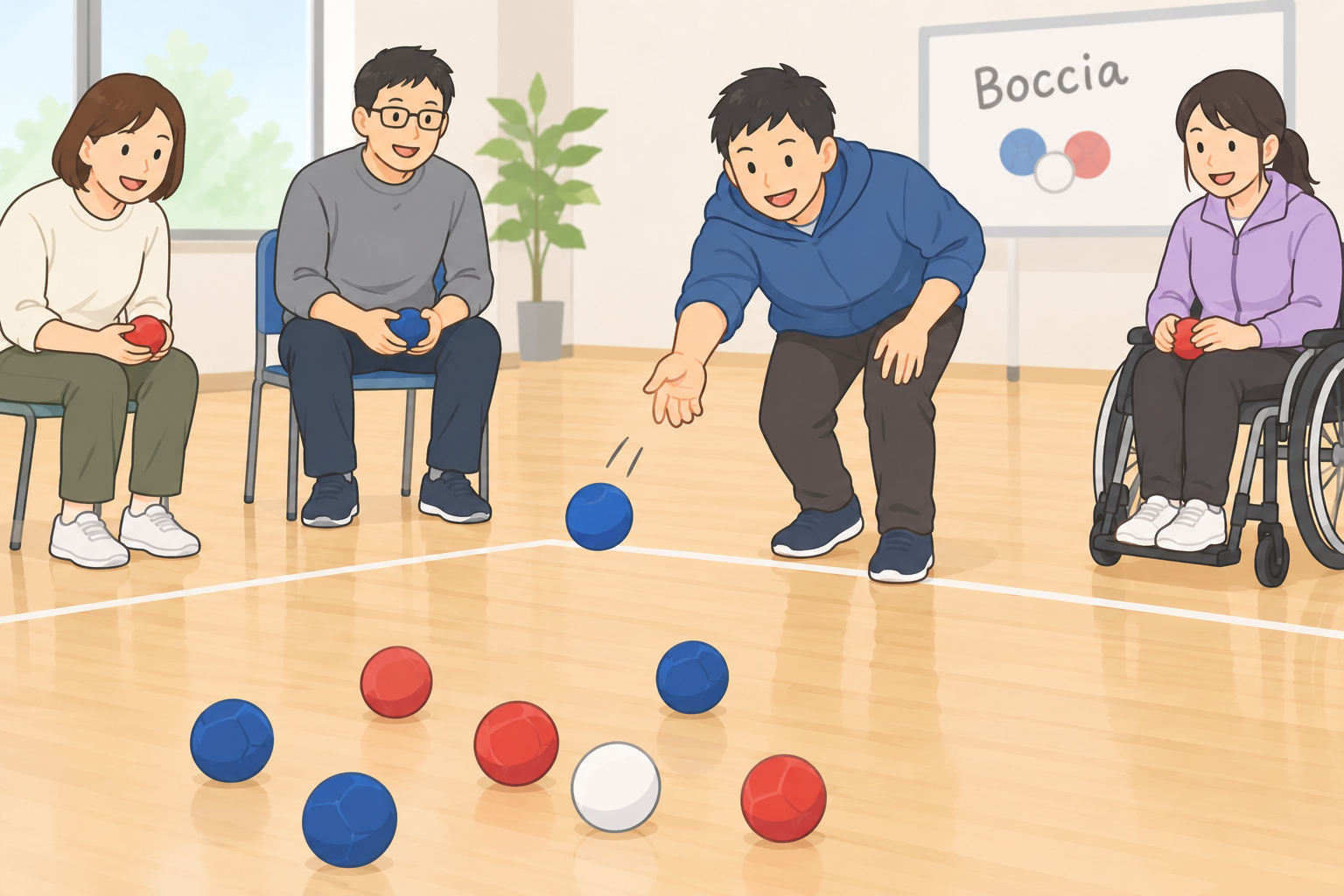 ボッチャイラスト