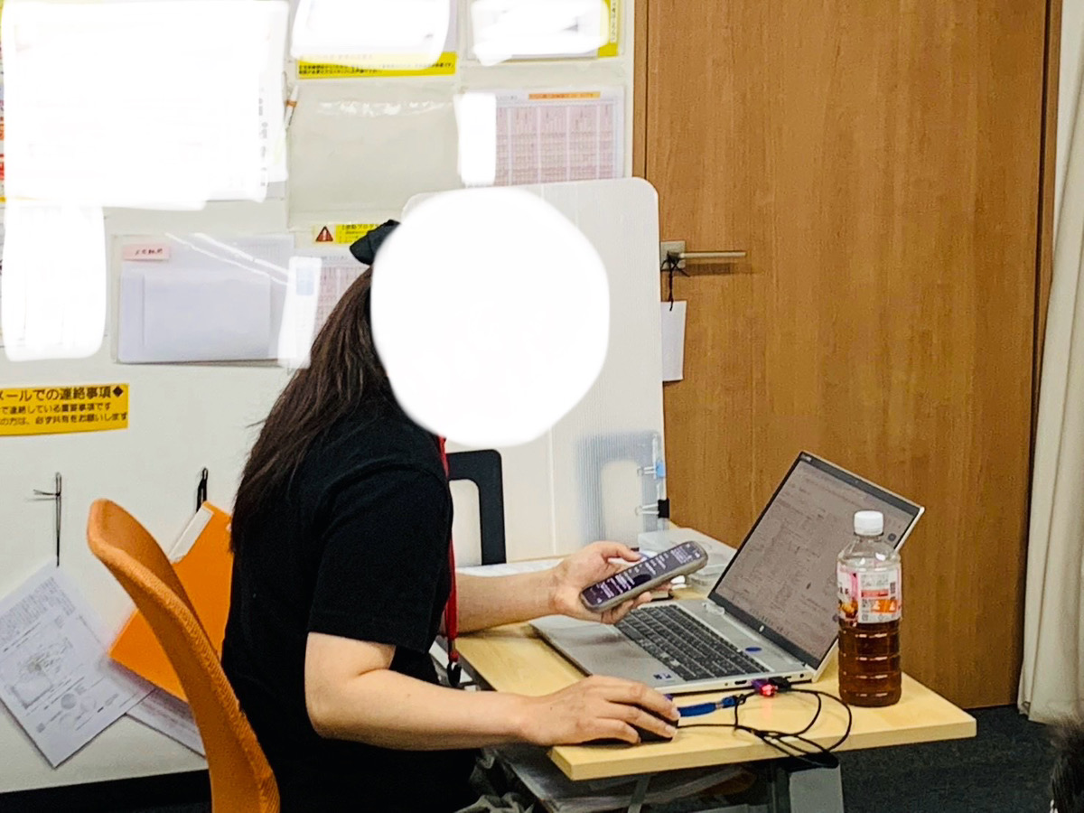 個別学習の様子